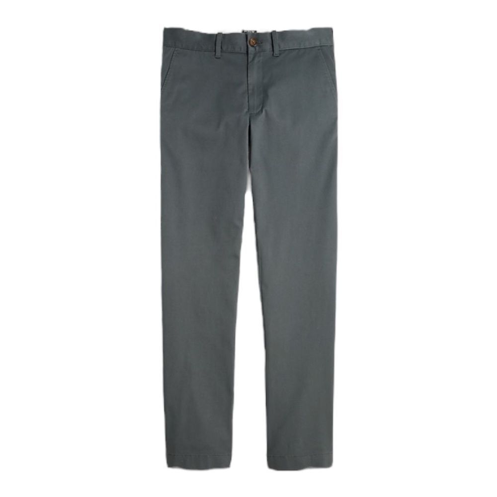 J.Crew Factory Flex Chino Pants Men’s 34x30 Straight Fit Dark Gray NWOT